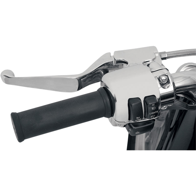 Drag Specialties Handlebar Control Kit — Mechanical 1/2" Master Cylinder Chrome For Harley Sportster 2004-2013