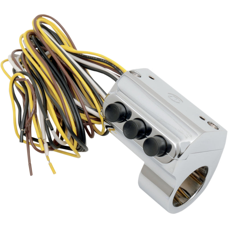 Performance Machine (pm) Switch Housing - 0062-2035-CH Victory Cross Country / Cross Country Tour / Cory Ness Cross Country Tour 2010-2017