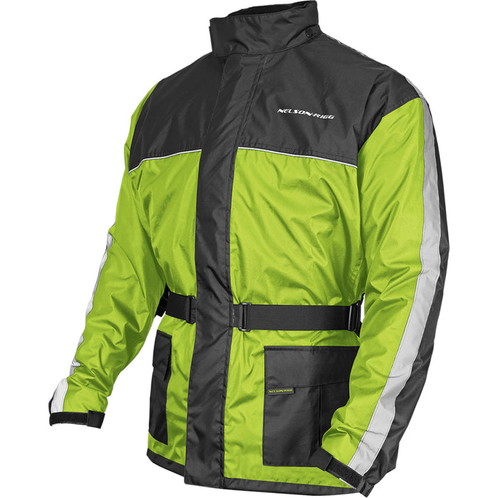 NELSON RIGG 2854-0307 SSJ-HVY-02-MD Solo Storm Waterproof Jacket - Hi-Vis/Black - M