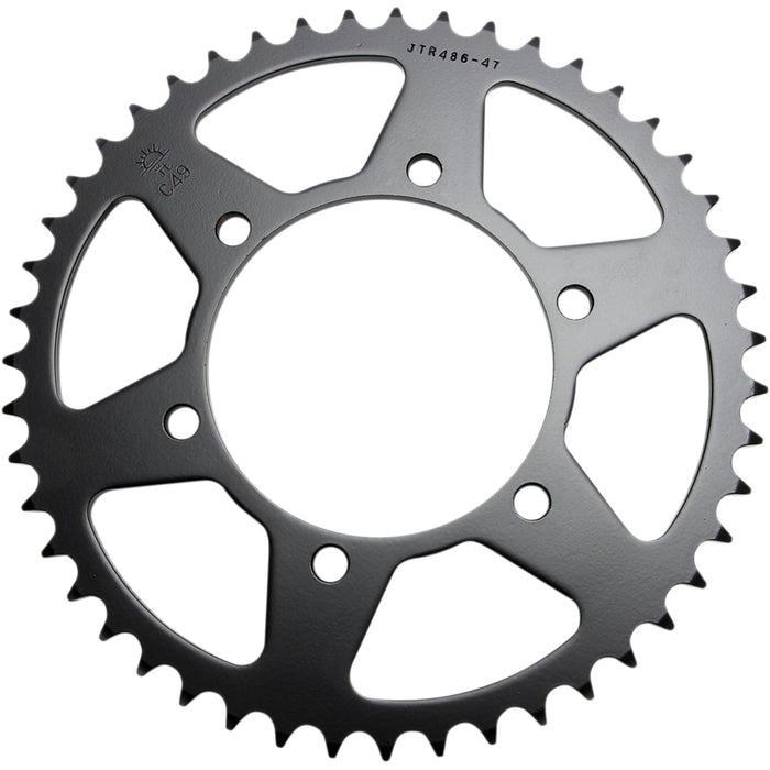 JT SPROCKETS 1210-0786 JTR486.47 Steel Rear Sprocket Sprocket - Rear - Yamaha - 47-Tooth