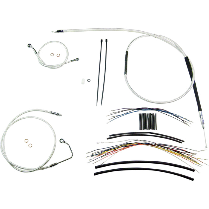 Magnum Shielding Cable Kit - 387362 For Harley Touring 2008-2013