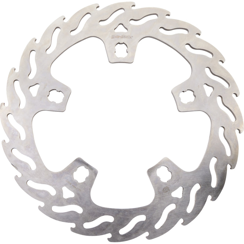 MOTO-MASTER 1711-2191 110762-PU Brake Rotors Brake Rotor - Front Left - Flame