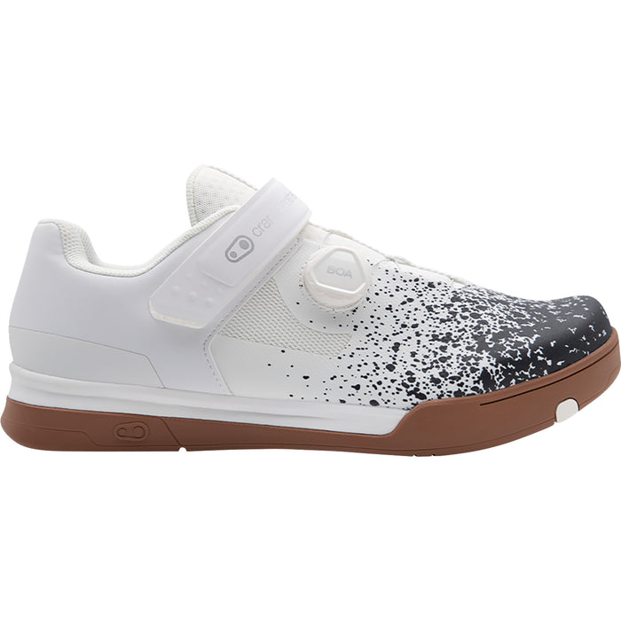 CRANKBROTHERS Mallet BOA® Clip-In Shoes Black/White - Splatter US