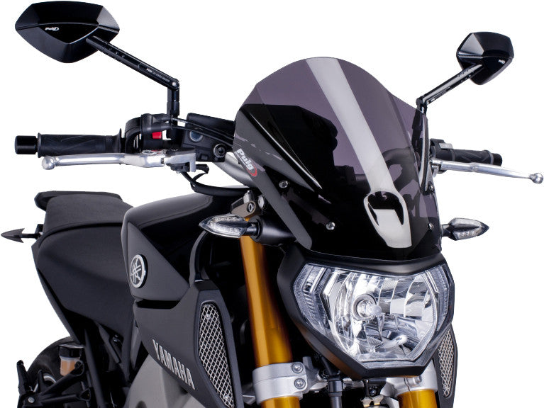 Puig Hi-tech Parts 561-1430D 6861F WINDSCREEN NAKED NEW GEN TOURING DARK SMOKE