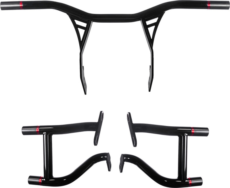 Santoro Fabworx 750-03141 SF80013 HEAVEY HITTERS 3.0 CRASH BAR 18-26 SOFTAIL