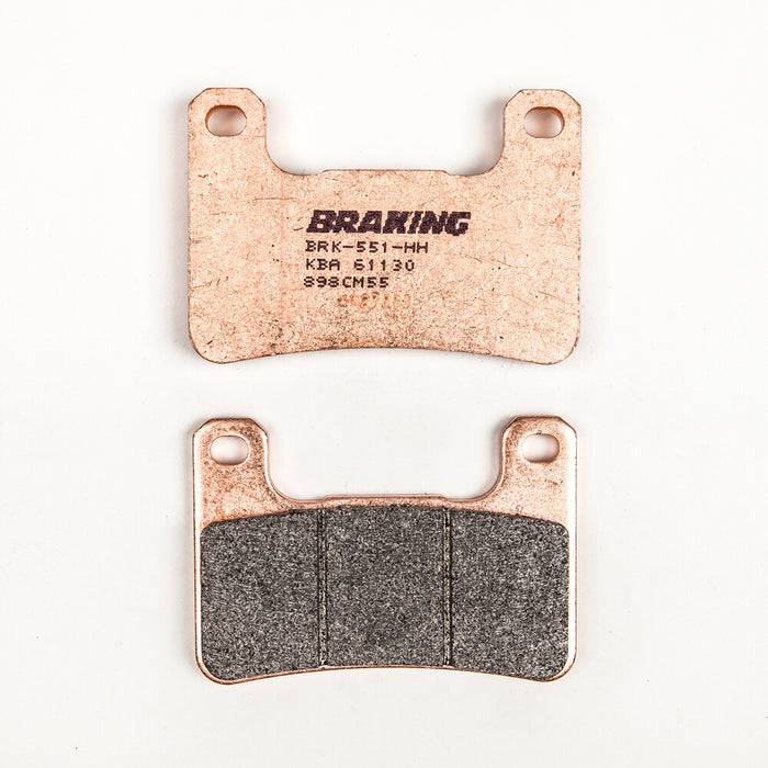 Braking 31-898 898CM55 BRAKE PAD SET SINTERED SPORT