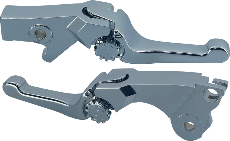 Psr Anthem Shorty Lever SET Chrome Chief Sportchf Superchf - 17-01652-20 For Indian Sport Chief / Super Chief / Chief 2023-2024