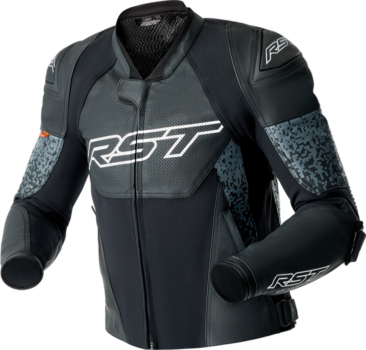 Rst 556-3648146 103648GRY-46 PS SUPERSPORT-K D3O JACKET GREY/BLACK LEATHER XL