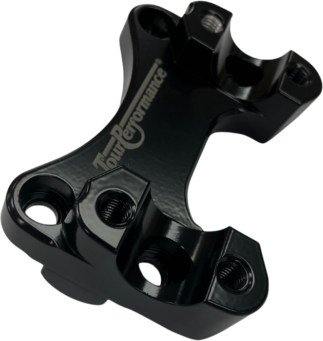 Helibars 281-0530 HR01195 HANDLEBAR RISERS TOUR BLACK HON