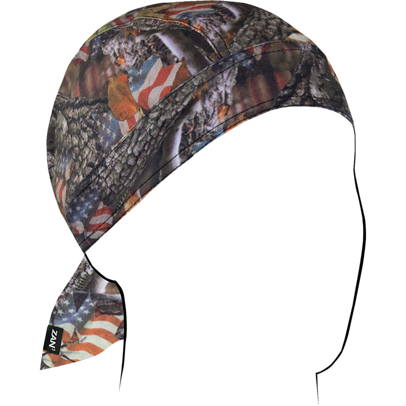 ZAN HEADGEAR 2504-0546 ZL605 Flydanna® SportFlex® Headwrap Flydanna® SportFlex® - Patriotic Forest Camo
