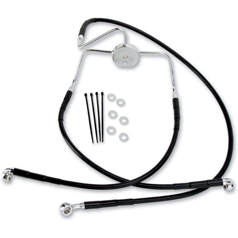 Drag Specialties Brake Line - 1741-2520 For Harley Touring 1994-2007