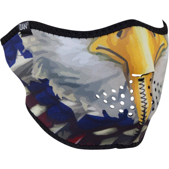 ZAN HEADGEAR 2503-0433 WNFM454H Neoprene Half Mask usa eagle