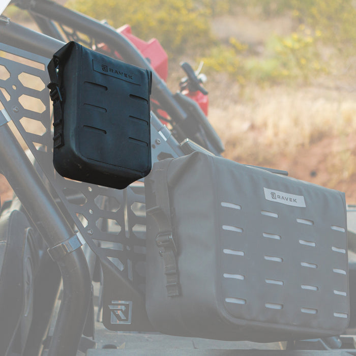 RAVEK 3540-0082 H59-105BK Pouch molle zipperless  - waterproof - black