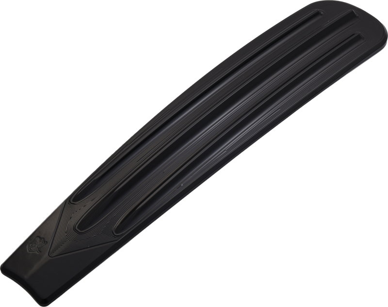Kens Factory Dash Insert TRI Groove Black - KFD-11 For Harley Touring 2021-2022