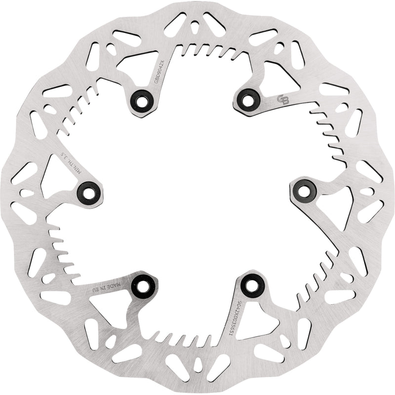 Gbrakes Wave® Brake Rotor - GBD9042X Yamaha Dirt Bikes 2002-2026