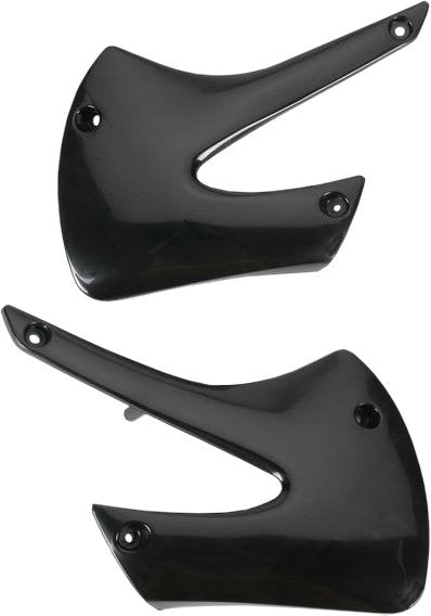 Acerbis Radiator Shrouds Black - 2043730001 For Kawasaki KX 100 / KX 85 2001-2013 | Suzuki RM 100 2003-2004