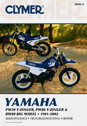 Clymer Repair Manual Yamaha PW50/80 - CM4922 Yamaha 50 / 80 1990-2002
