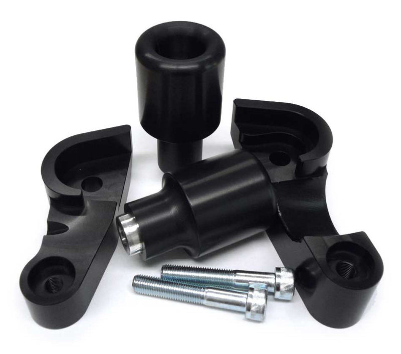Shogun Frame Sliders Black NO CUT - 750-3369 Honda CBR600RR 2013-2025