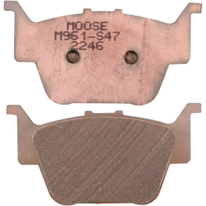 MOOSE OFFROAD 1721-0748 M961-S47 XCR Sintered Brake Pads XCR Brake Pads - Rear - TRX/Pioneer