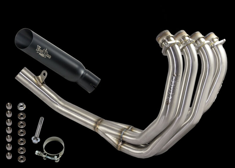 Voodoo Shorty System Exhaust Black - VEFSCBR900J3B Honda CBR900RR 1993-1999