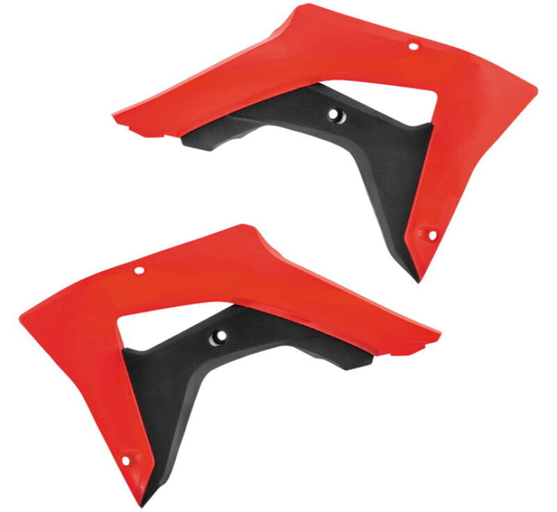 Acerbis 2645451018 17-21 Honda CRF250RX/ CRF450L/ CRF450RX/ CRF450X Radiator Shroud - Red/black - Photo - Primary