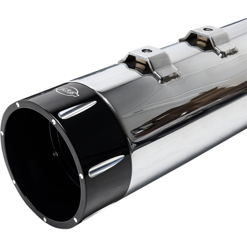 S&S Cycle MK45 Muffler - 550-0623 For Harley Touring 1995-2016