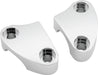 Bikers Choice 482499 1974-2011 Chrome Smooth Riser Clamps Pr - Photo - Primary
