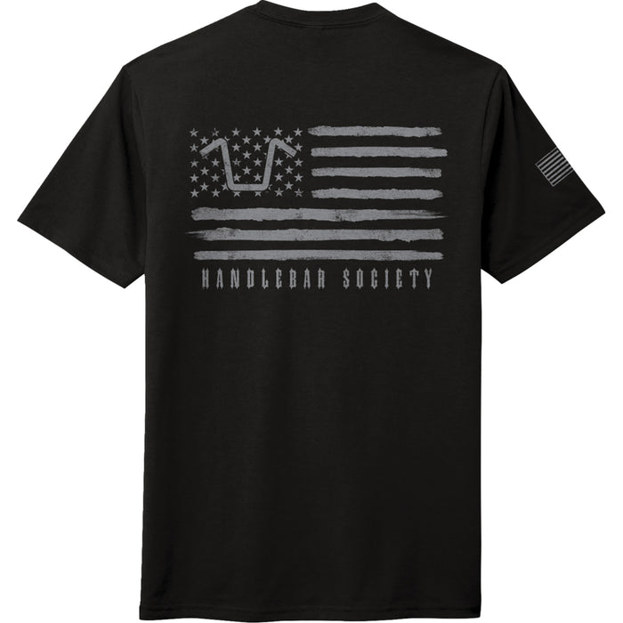 AMERICAN BIKER 3030-24762 ABBHANDLEBAR08T104BM Handlebar Society Perfect Weight T-Shirt black/gray - medium