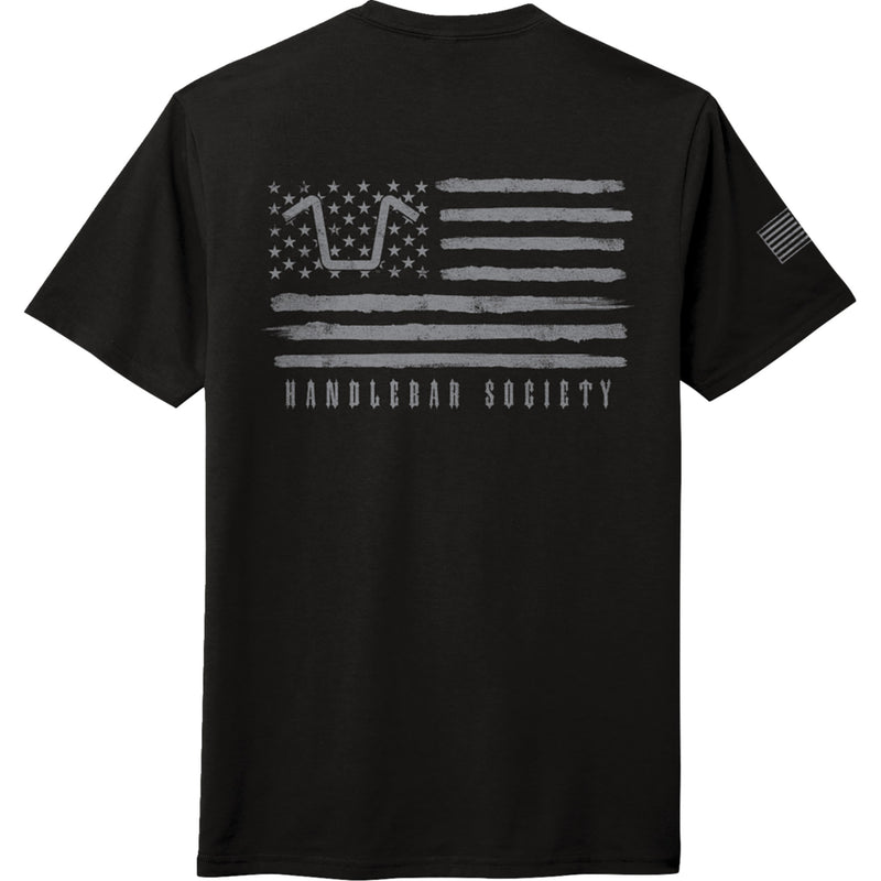 AMERICAN BIKER 3030-24763 ABBHANDLEBAR08T104BL Handlebar Society Perfect Weight T-Shirt black/gray - large