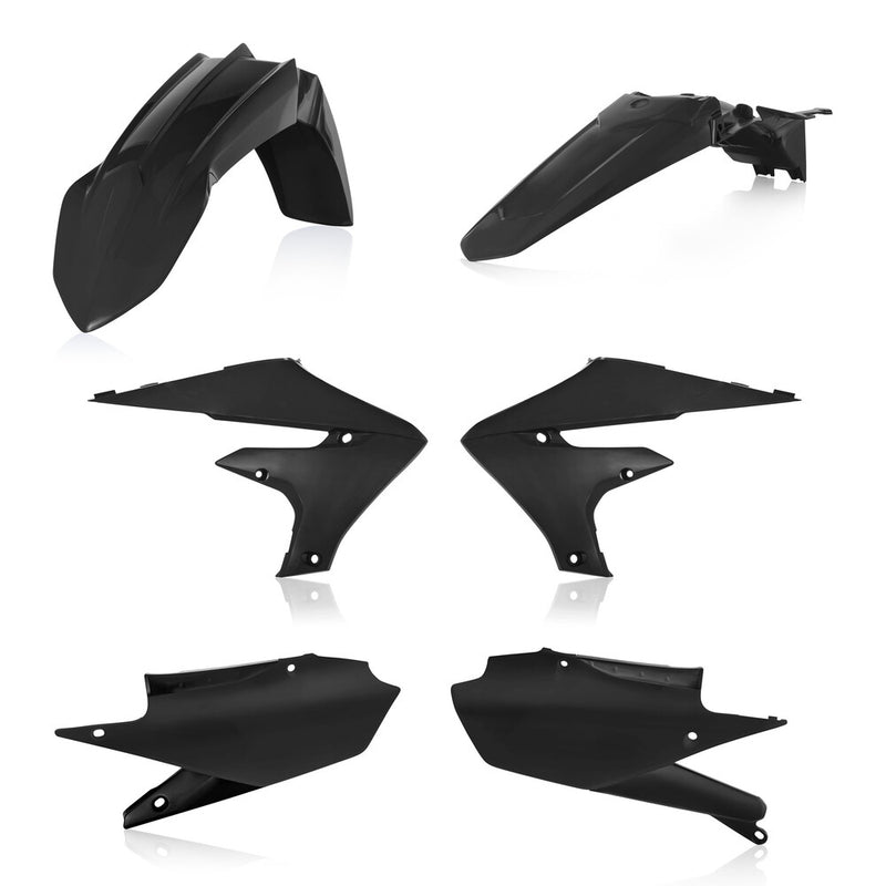 Acerbis Plastic Kit Black - 2685910001 Yamaha YZ 450 / YZ 250 2018-2024