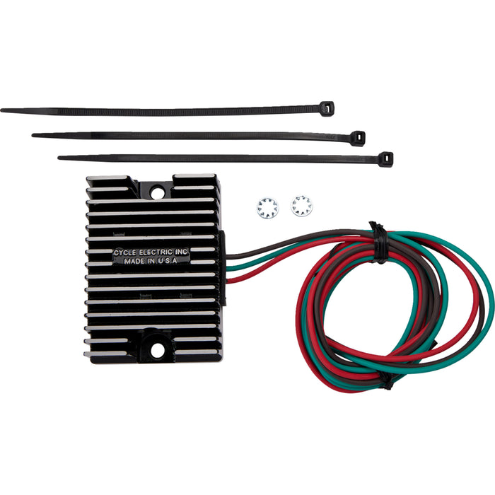 CYCLE ELECTRIC INC 2112-0838 CE-102L Low Voltage Rectifying Regulator for Harley Low Voltage - Rectifying Regulator - Harley Davidson