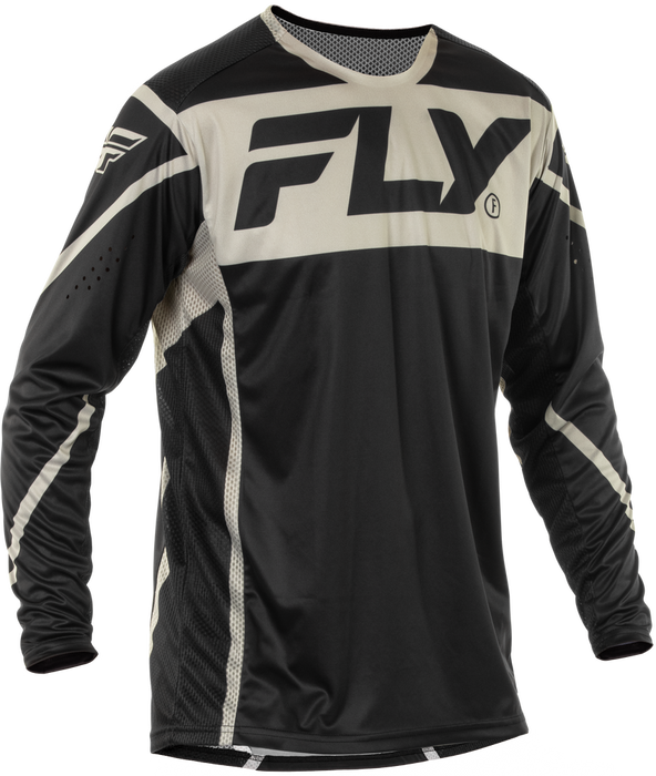 Fly Racing 378-720X 378-720X LITE JERSEY BLACK/GREY XL