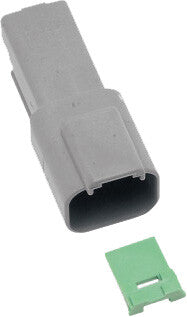 Namz Custom Cycle 850-08006 DR-2G 2-WIRE GREY DEUTSCH RCPTCL & WDGLCK HD# 72122-94GY