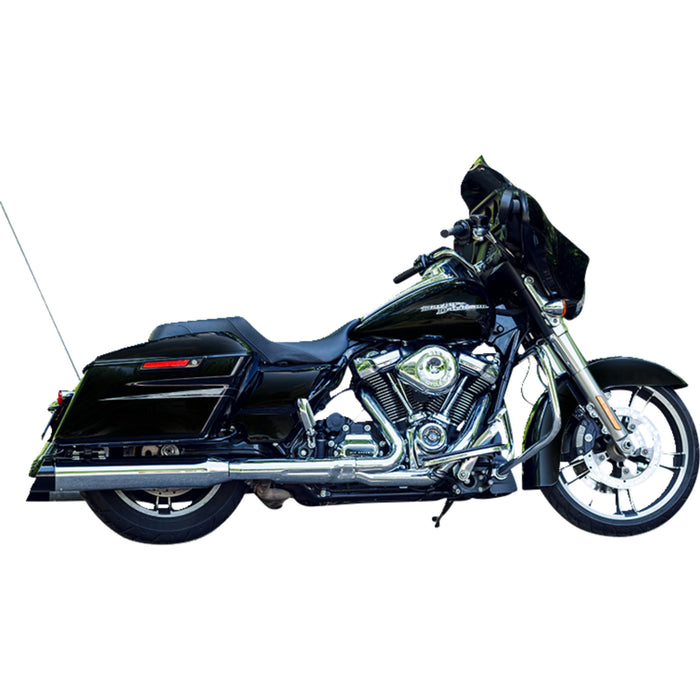 S&S CYCLE 1801-1494 550-1011 4-1/2" MK45 Cutlass Performance Mufflers - 4-1/2" Chrome MK45 Cutlass Performance Mufflers