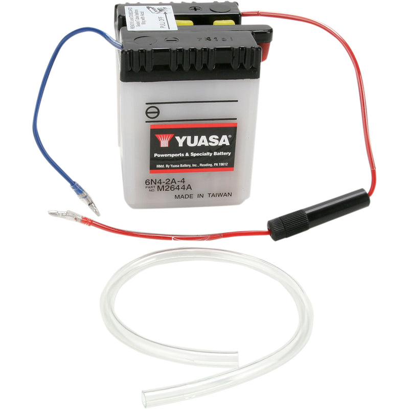YUASA Y6N4-2A-4 YUAM2644A Conventional Battery — 6 V Battery - 6N4-2A-4
