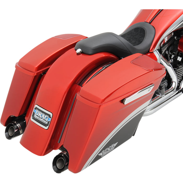 DRAG SPECIALTIES 3501-1050 4" Extended OEM-Style Saddlebags Extended Saddlebag - Right - FL '14-'24