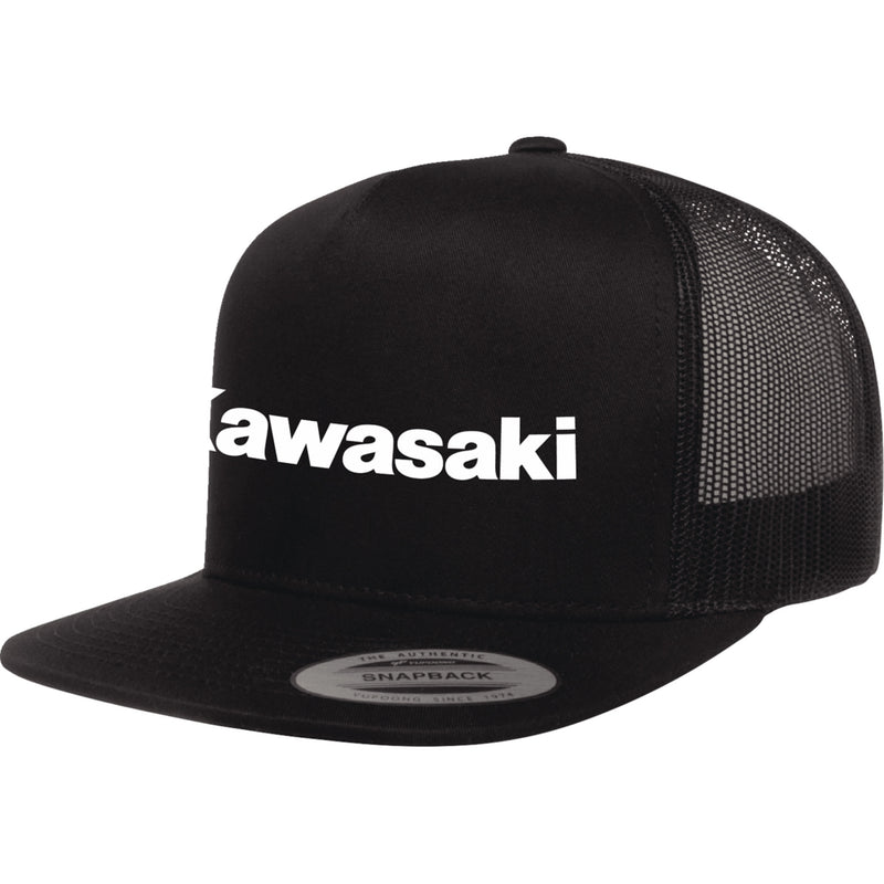 FACTORY EFFEX 2501-4371 28-86100 Kawasaki Alpha Snapback Hat black