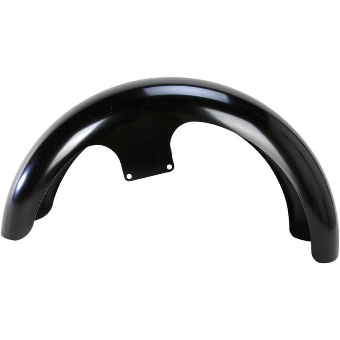 KLOCK WERKS 1401-0435 KWF-01-0105-2014 Tire Hugger Front Fender for Dresser - Wrapper Fender Kit - Steel - Black - 21" - FL