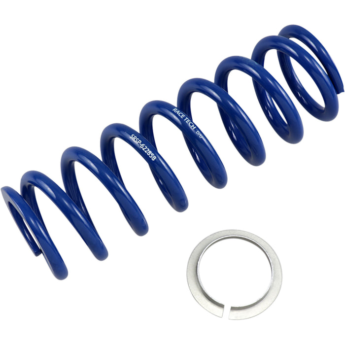 RACE TECH SRSP622858 SRSP 622858 Front/Rear Shock Springs Shock Spring - Front/Rear - Blue - Sport Series - Spring Rate 324 lb/in