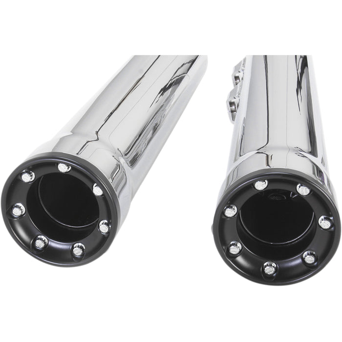COBRA 1801-0713 6052 RPT 3" Slip-On Mufflers - Chrome