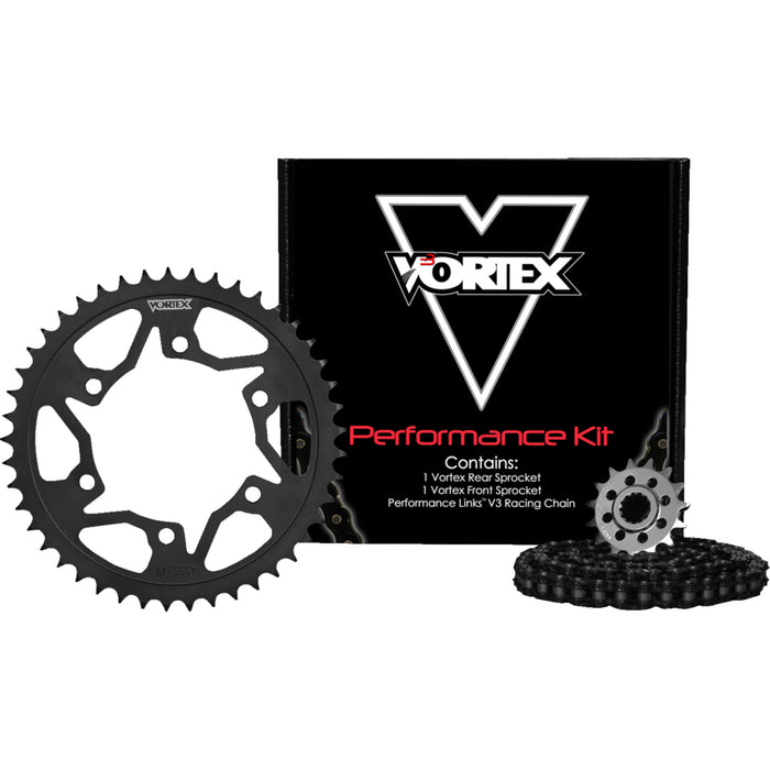 VORTEX 1230-1208 CK6377 HFRS 520 Steel Chain Kit Steel Chain Kit - Black