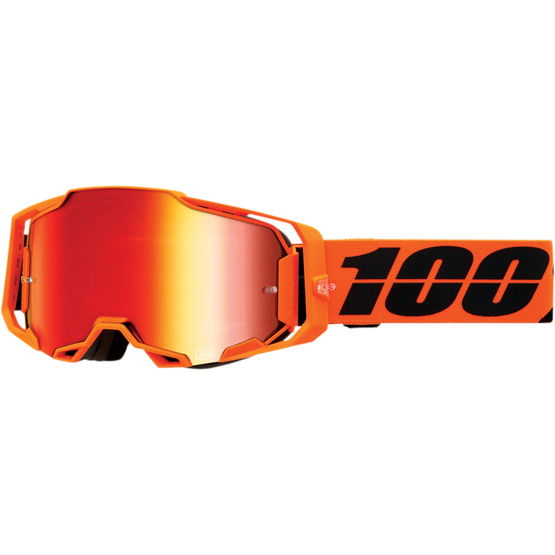 100% Armega Goggle — Mirrored Lens - Red Mirror