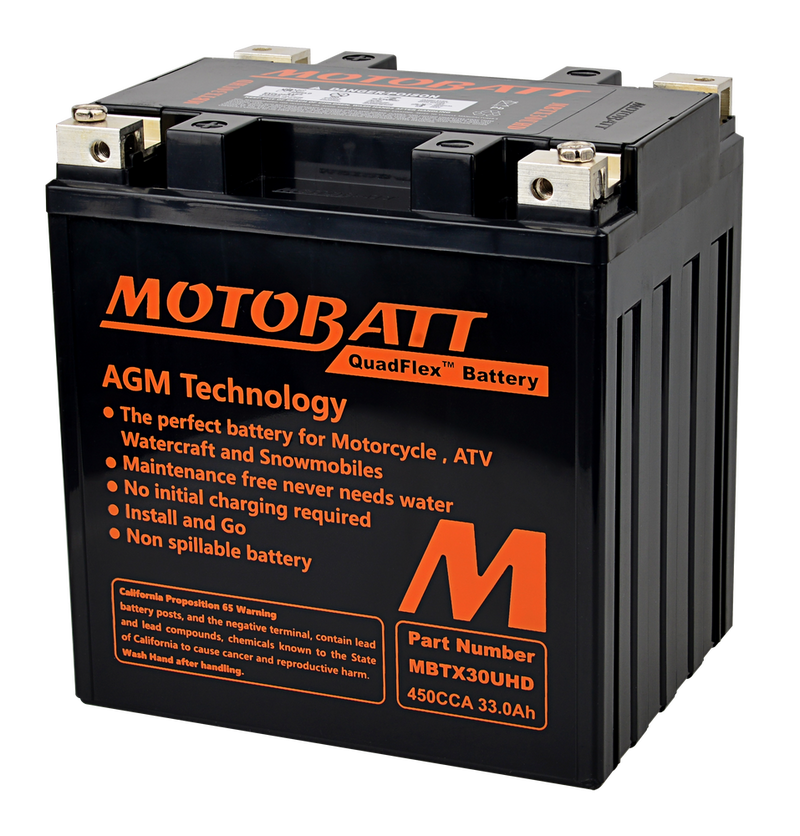 Motobatt Battery Sealed Factory Activated - MBTX30U(HD)