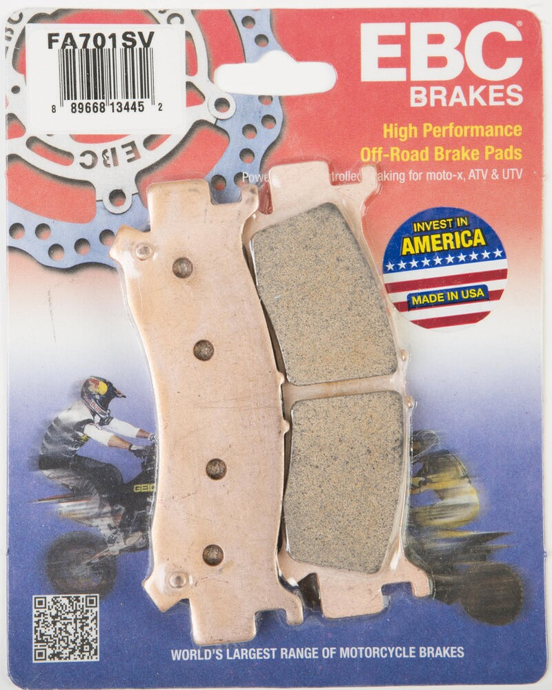 EBC Brake Pads Severe Duty SV Series - FA701SV Honda Pioneer 2016-2020
