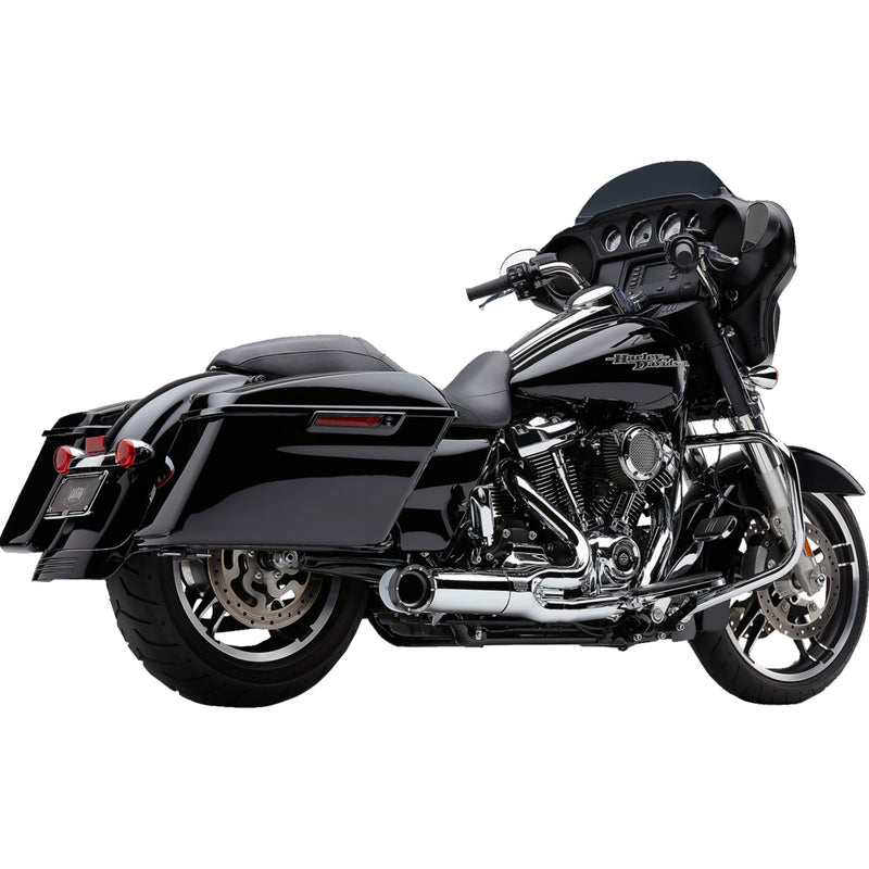 Cobra Turn Out 2-Into-1 Exhaust System - 6271-1 For Harley Touring 2017-2022