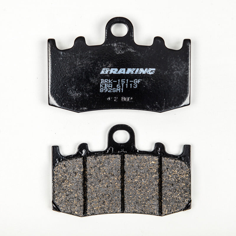 Braking Brake PAD SET Semi-Metallic - 892SM1 BMW Motorcycles 2001-2015