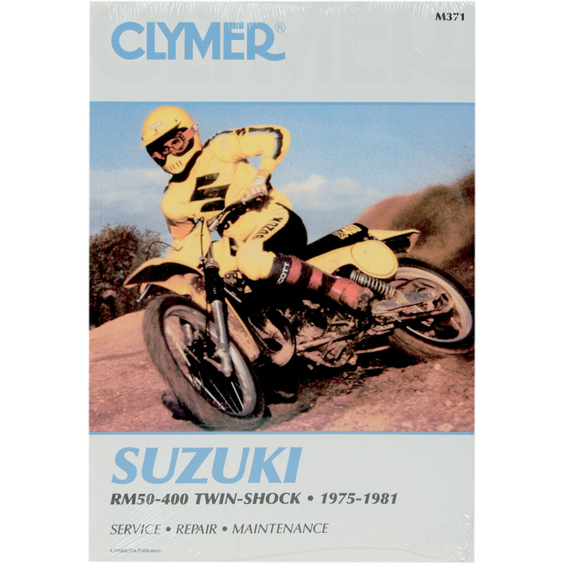 Clymer Service Manual - CM371 Suzuki Dirt Bikes 1975-1982