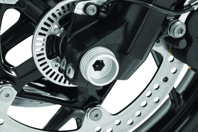 Kuryakyn 3816 Lodestar Front Axle Slider Silver - User 1