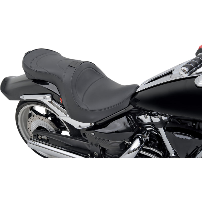Z1R 0810-1720 Low-Profile Touring Seat With EZ Glide II™ Backrest Option Double Bucket Seat - Backrest - Mild - Raider