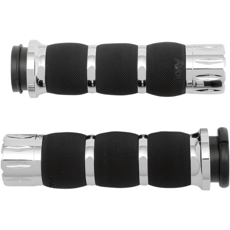 Avon Air Cushion Grips - AIR-90-FLY-RIV For Harley Motorcycles 2008-2024